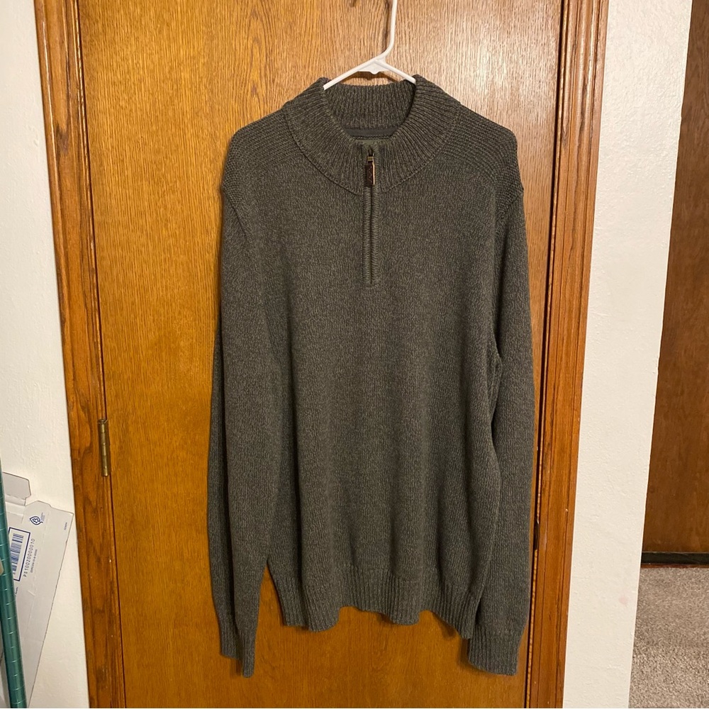 Men’s Extra Large Tall Eddie Bauer Classic 1/4 zip pullover